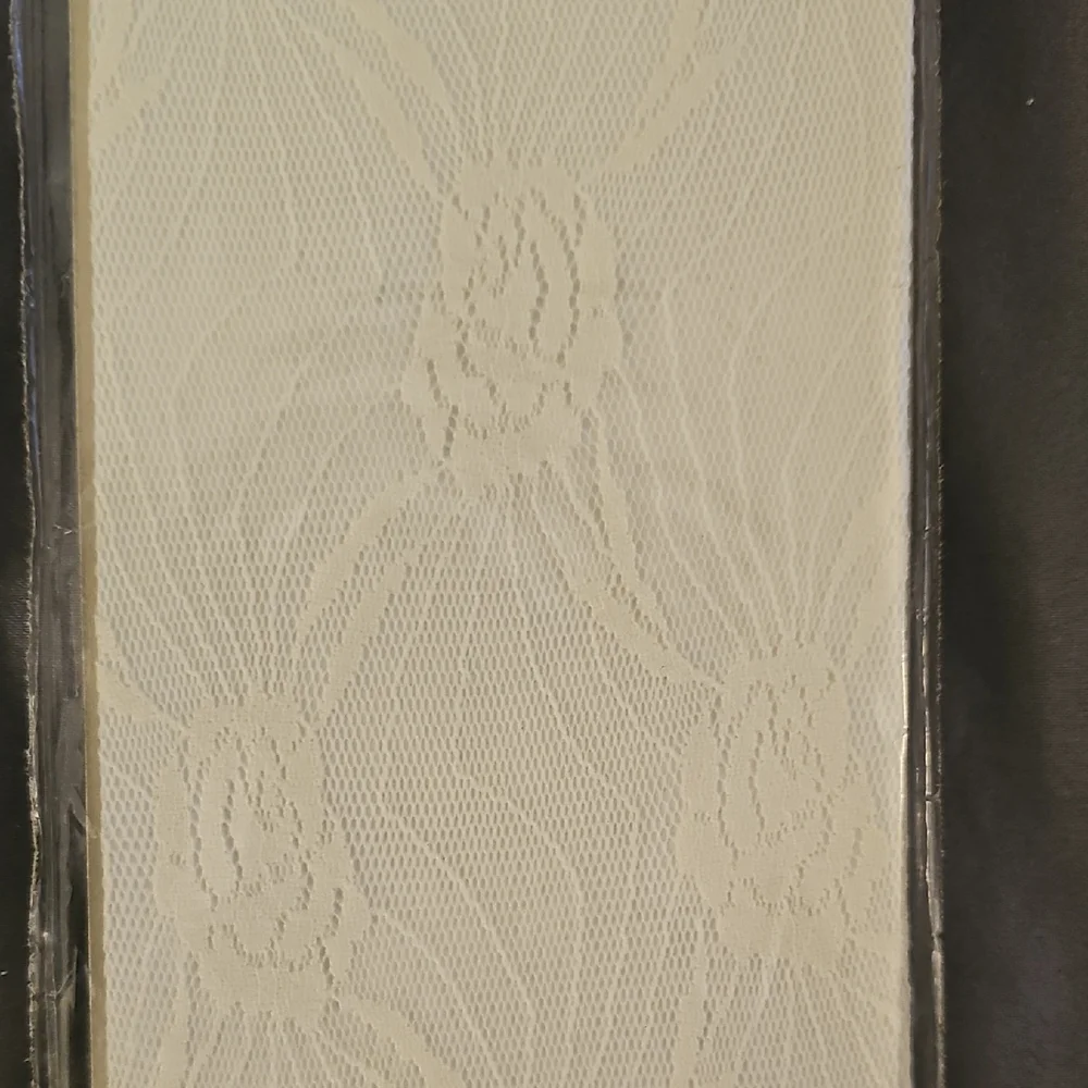 3 Pairs NWT Vintage JCPenney White Fashion Floral Knee Highs - Picture 3 of 4